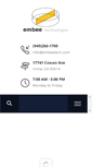 Mobile Screenshot of embeetech.com
