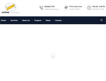 Tablet Screenshot of embeetech.com